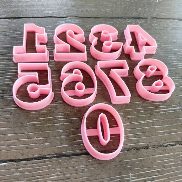 Numbers Cookie Cutter. Perfect Gift Birthday Party - 4 in - Picture 2 of 3
